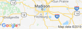 Fitchburg map